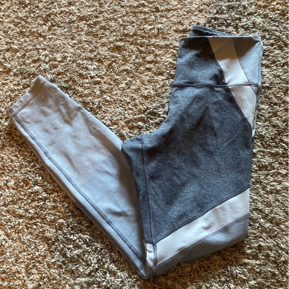 Old navy active grey blocked leggings